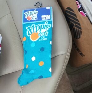 Dipping dots socks